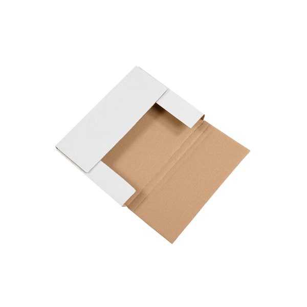 Bsc Preferred 11 1/8 x 8-5/8 x 1'' White Easy-Fold Mailers, 50PK BUY00017189 - main